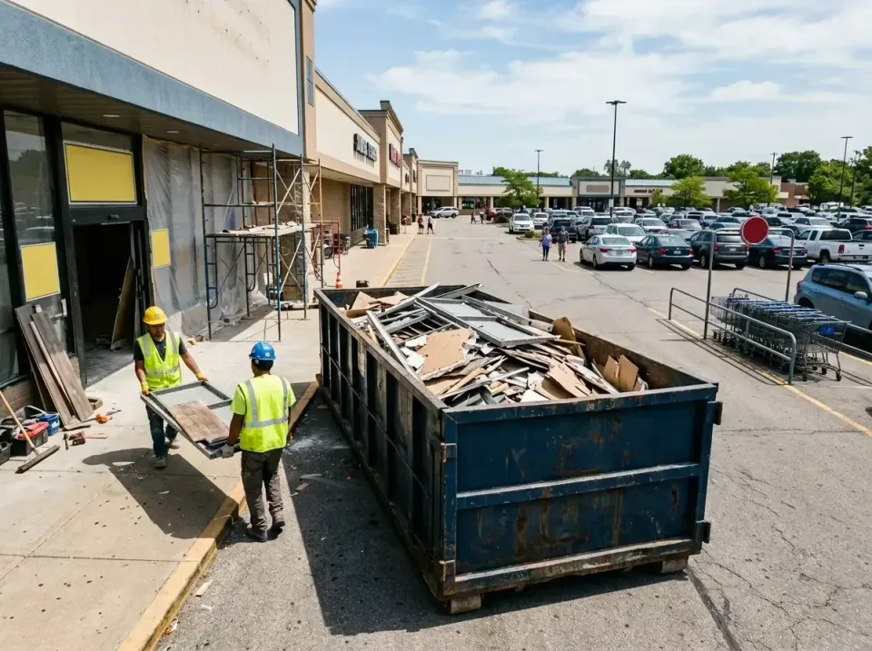 retail-store-renovation-debris-003 — frequently asked questions, Roll-off Dumpster Rentals in Sweetwater, TN